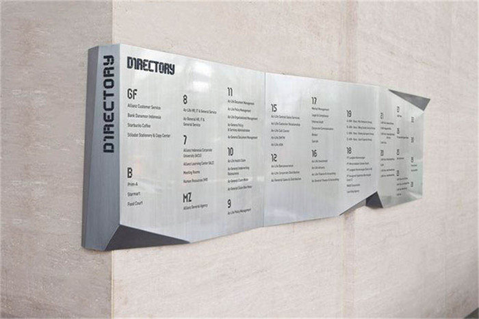 室內標識標牌設計制作都有什么作用？——河南大華偉業(yè)廣告有限公司